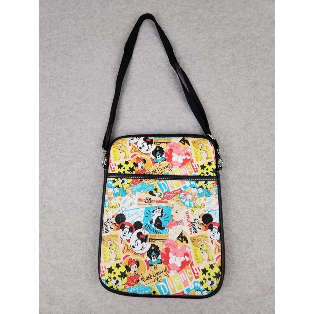 Disney Electronic Reader Case Classic Collage Tablet Case Padded‎ Bag Crossbody